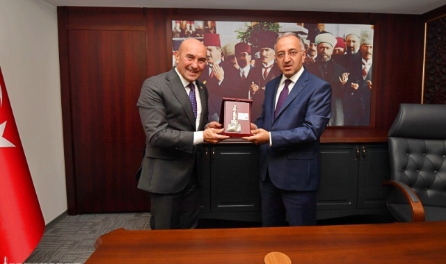 Başkan Soyer’den müftülüğe hayırlı olsun ziyareti