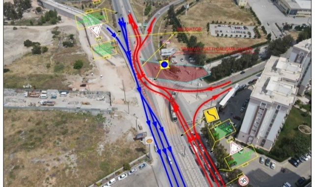 Çiğli Tramvay hattında yoğun mesai