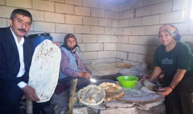 Tunç Soyer’in buğdayları Susuz’da ekmek oldu