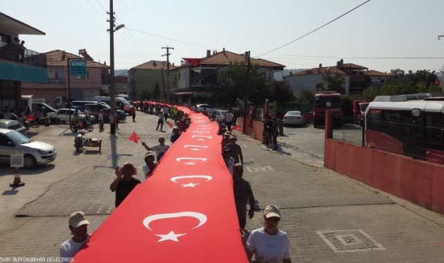 Zafer Kafilesi Alaşehir’de coşkuyla karşılandı