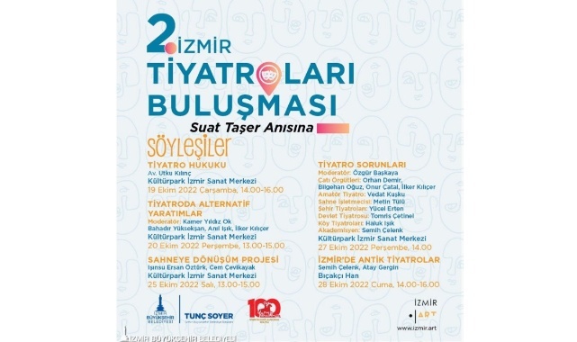2. İzmir Tiyatroları Buluşması başlıyor