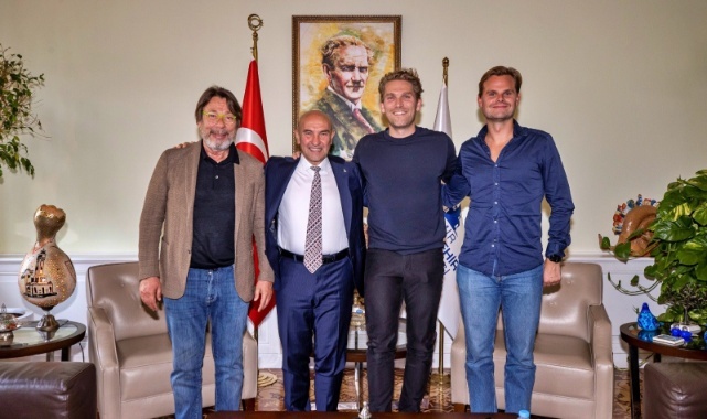 Başkan Soyer Göztepe Başkanı Ankersen’i ağırladı