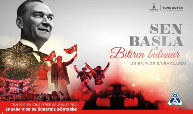 Büyükşehir Belediyesi’nden İzmirlilere 29 Ekim’de armağanı