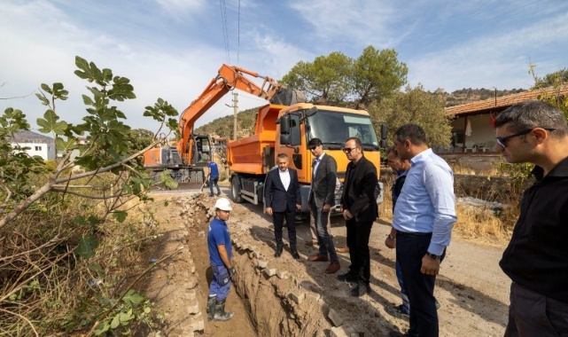 Dikili ve Foça’da altyapı yatırımları sürecek