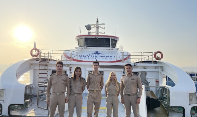 Geleceğin denizcileri İZDENİZ’de yetişiyor