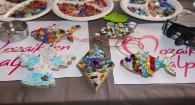 Mozaikten Kalplere Folkart Narlıdere'de