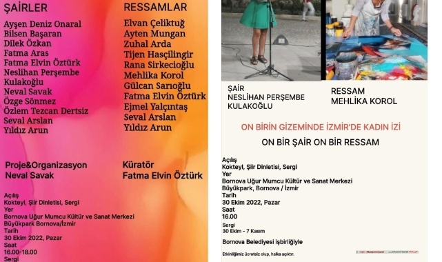 &#039;&#039;On Birin Gizeminde İzmir&#039;de Kadın İzi- On Bir Şair On Bir Ressam&#039;&#039;