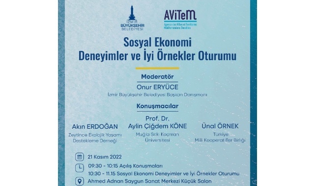 Akdeniz Sürdürülebilir Kent ve Bölgeleri Ajansı semineri İzmir’de yapılacak
