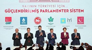 Altılı Masa Yeni Anayasa Paketi'ni açıkladı