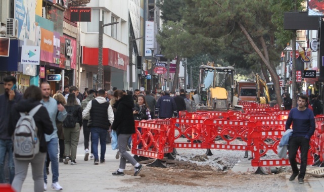 Çarşı Yenileme Çalışmaları Başladı