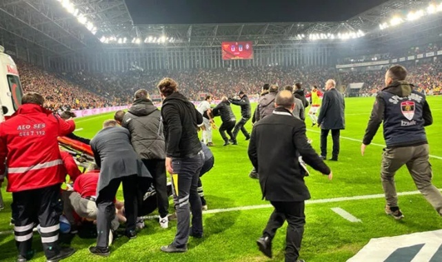 Göztepe-Altay derbisi tatil edildi