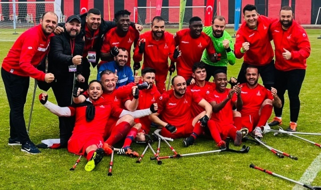 İzmirli amputeler Türkiye üçüncüsü oldu