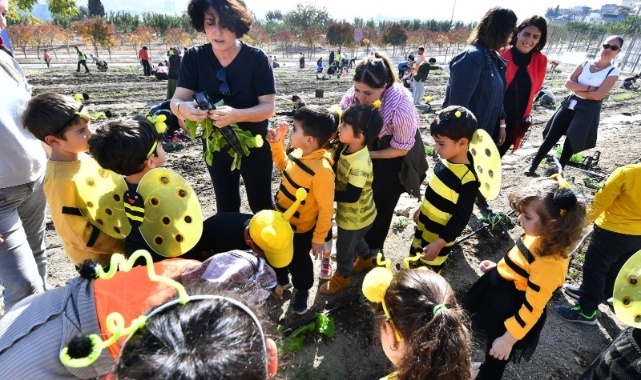 Mahalle Bostanı’nda kış sebzelerinin ekimi başladı