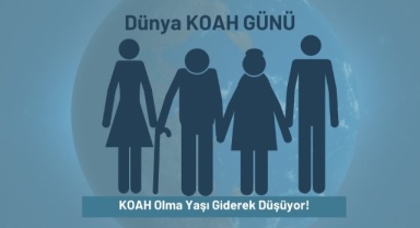 SOLUNUM DERNEĞİ TÜSAD’DAN DÜNYA KOAH GÜNÜ’NDE ÖNEMLİ HATIRLATMA