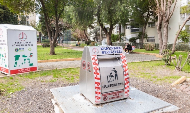 TUGAY KARŞIYAKA’YI YERALTI KONTEYNERLERİ İLE DONATTI