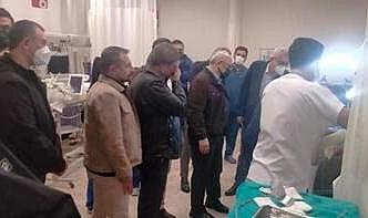 Vali Köşger yaralanan taraftarı ziyaret etti