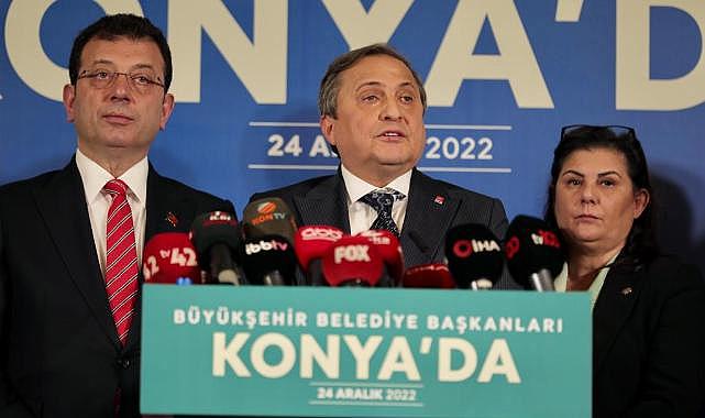 11 Büyükşehir Belediye Başkanı&#039;nın Konya Deklorasyonu