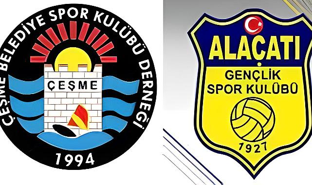 Alaçatıspor - Çeşme Belediyespor maçında bir ilk