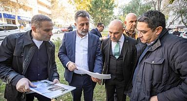 Başkan Soyer Bayraklı'daki çalışmaları inceledi