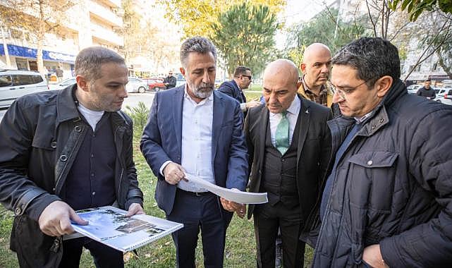 Başkan Soyer Bayraklı&#039;daki çalışmaları inceledi