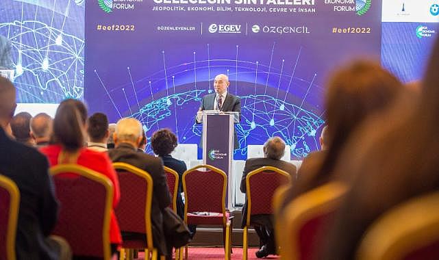 Başkan Soyer Ege Ekonomik Forum’da tarihi kongre için konuştu: “Bu İzmir’in hem hakkı hem sorumluluğudur”