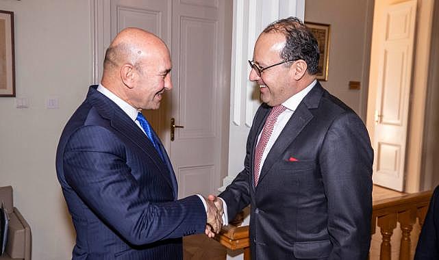 Başkan Soyer Kosta Rika Ankara Büyükelçisini ağırladı