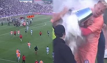 Bir maç daha kaleciye saldırıldığı için iptal oldu