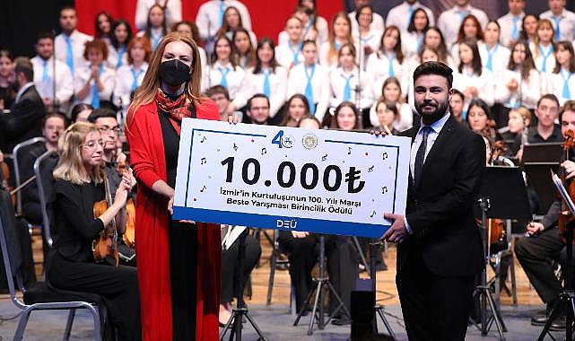 DEÜ&#039;de besteler İzmir&#039;in 100.yılı için yarıştı