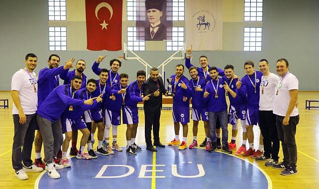 DEÜ potada namağlup şampiyon