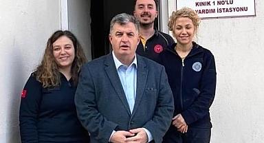 Doktor Başkan Meslektaşlarının Yanında