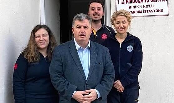 Doktor Başkan Meslektaşlarının Yanında