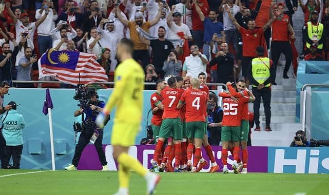 Dünya Kupası&#039;nda Fas&#039;tan tarihi zafer! Portekiz veda etti