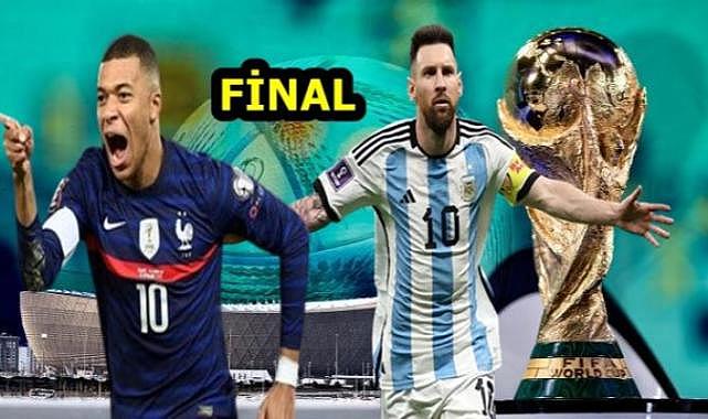 Dünya Kupası&#039;nda finali adı Arjantin-Fransa