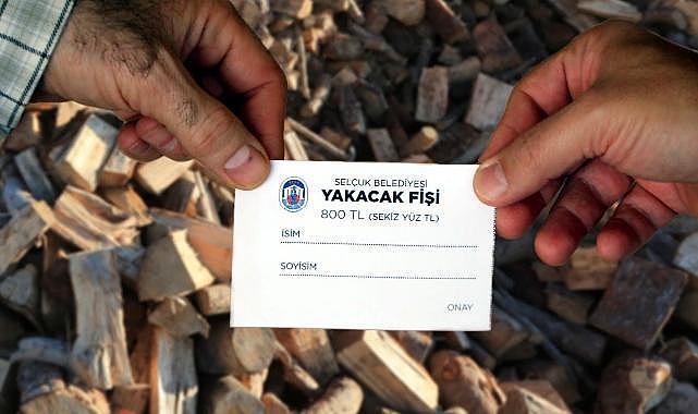 Efes Selçuk Belediyesi&#039;nden Yakacak Desteği