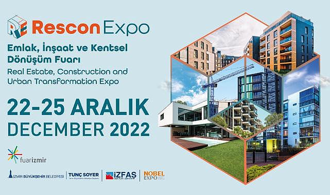 Emlak, İnşaat ve Kentsel Dönüşüm Fuarı kapılarını açıyor