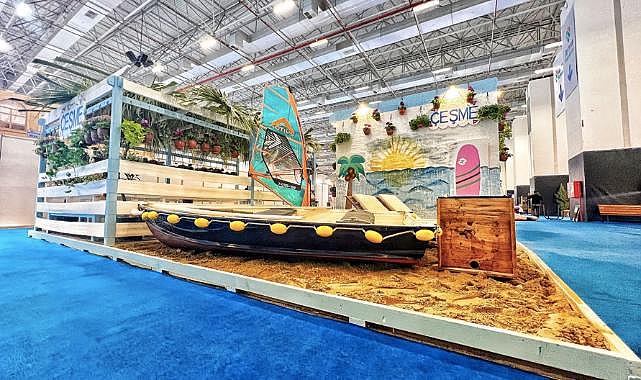 En iyi stant ödülü Travel Turkey’de fark yaratan Çeşme’nin