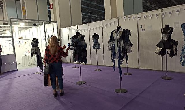 EÜ Moda ve Tasarım Yüksekokulundan “Denim Drapaj Sergisi”