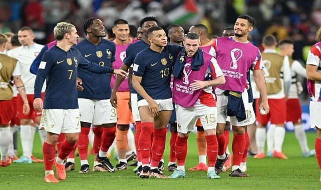 Fransa, çeyrek finalde İngiltere&#039;yi 2-1 yendi ve adını yarı finale yazdıran taraf oldu