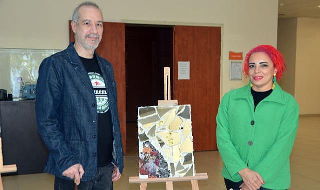 Genç İletişimciler kolajlarını sergilediler