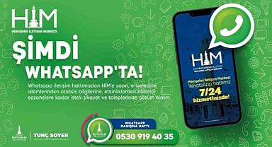 İzmir Büyükşehir Belediyesi artık WhatsApp'ta