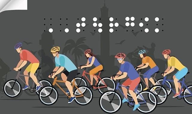 İzmir&#039;de görme engelliler için pedal çevrilecek