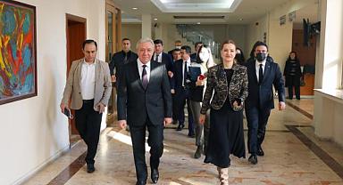 'Kardeş' buluşması: DEÜ Gence'yi ağırladı