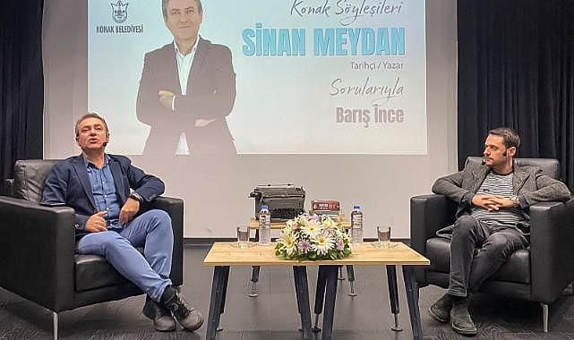‘Konak Söyleşileri’nin konuğu  Sinan Meydan oldu