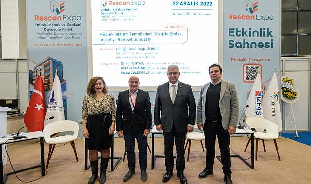 Meslek odaları temsilcileri kentsel dönüşümü konuştu