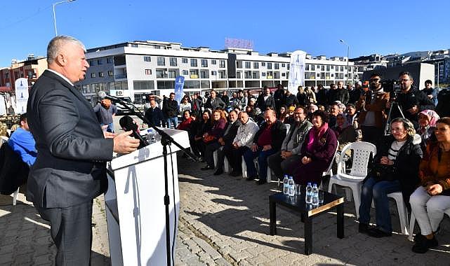 Seferihisar&#039;daki üreticiye küçükbaş hayvan desteği