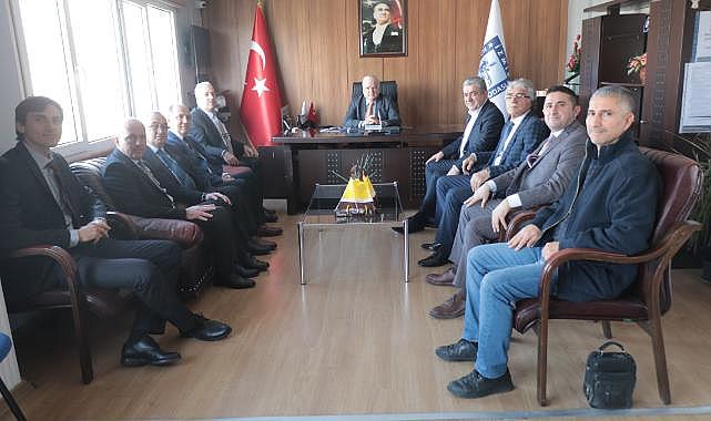 Serter Minibüs esnafı ile bir araya geldi