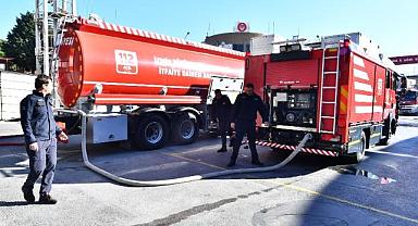 ESHOT’un mazot tankerleri artık yangın söndürmede kullanılacak