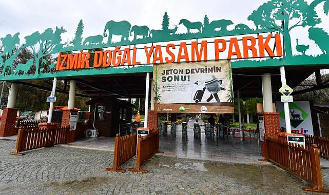 İzmir Doğal Yaşam Parkı’nda jetonla giriş dönemi bitiyor