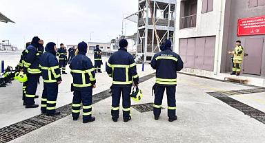 İzmir İtfaiyesi bir yılda 12 bin 500 kişiye eğitim verdi