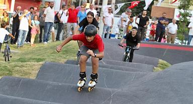 Karşıyaka'da bir ilk: 'Pump Track Yarışı'